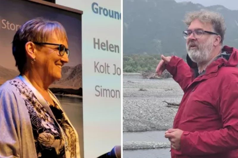 Helen Rutter and Scott Wilson