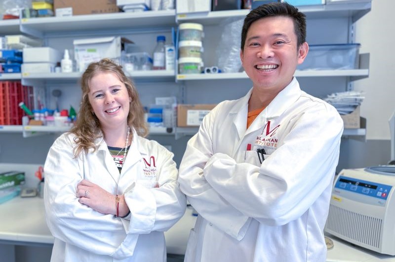 Abbie Larson and Dr Sotaro Ochiai