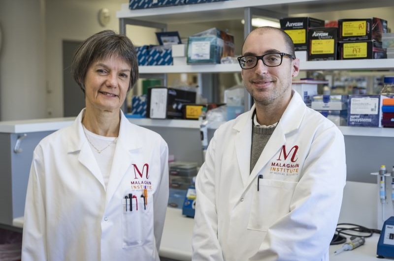 Professor Franca Ronchese and Dr Olivier Lamiable