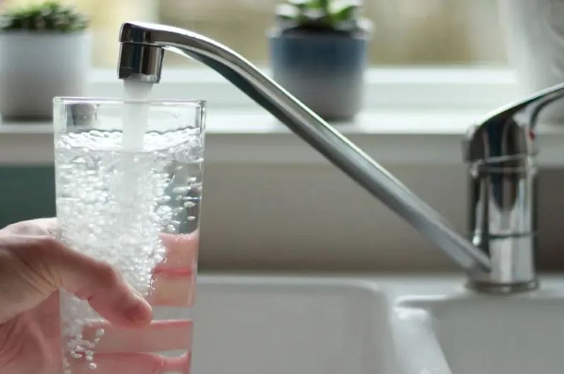 drinking water