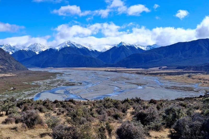 South Alps from Canterbury