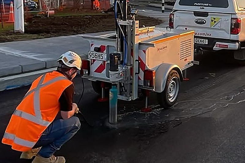 towable coring rig
