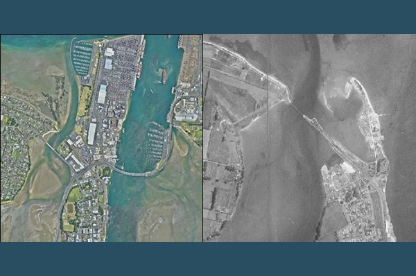 aerial photos of coast